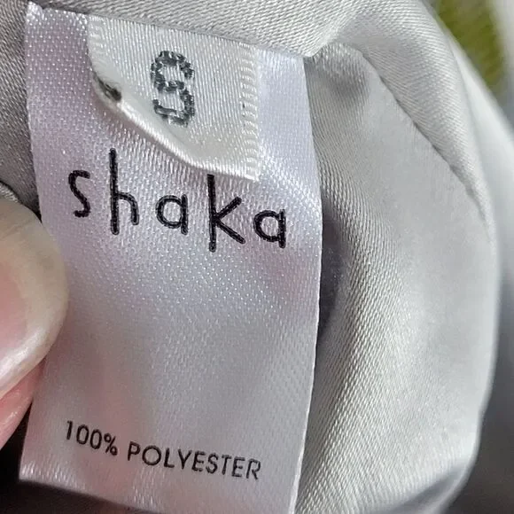 Chartreuse Harlequin Houndstooth Dress - Picture 14 of 15